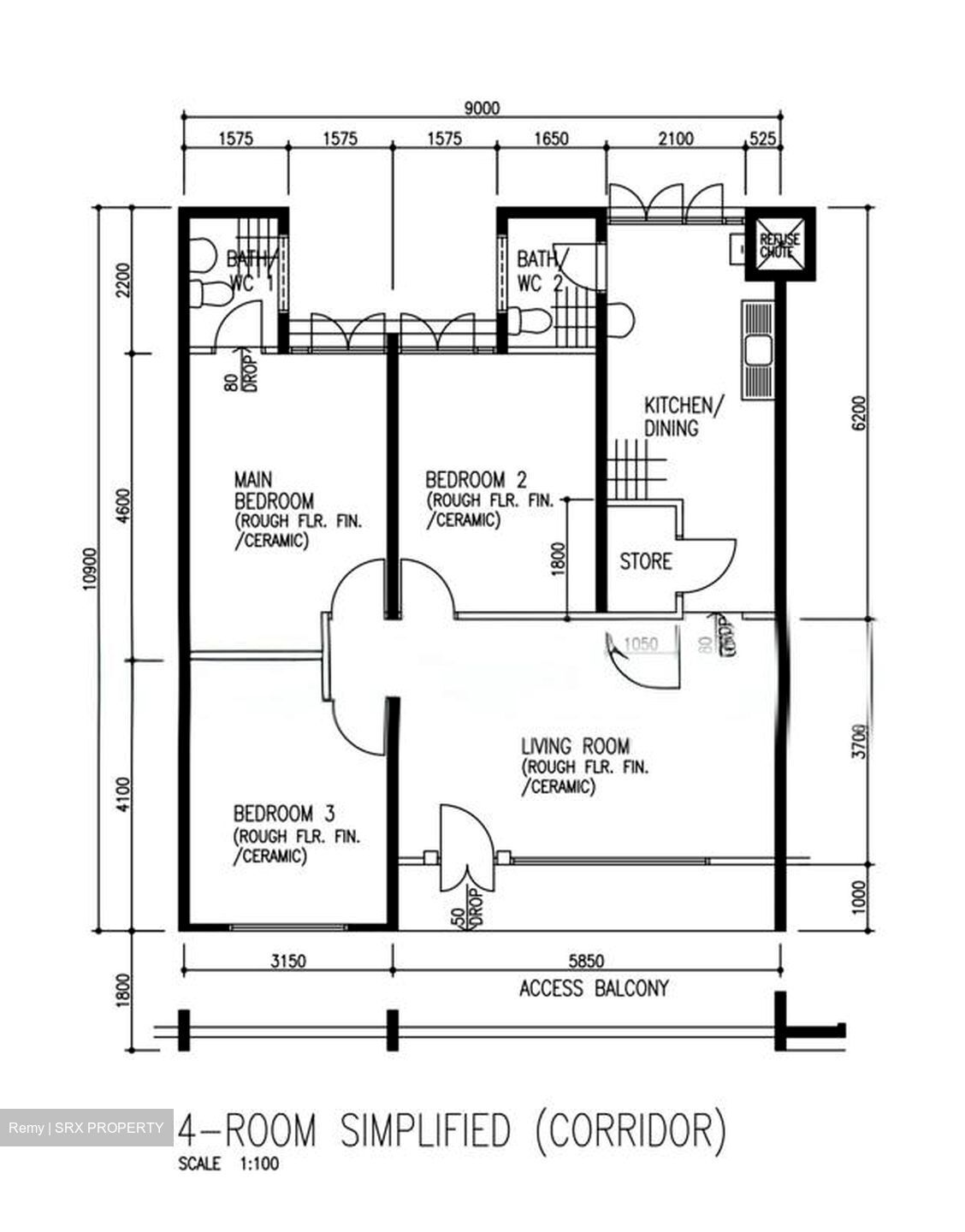 Blk 348 Kampong Ubi View (Geylang), HDB 4 Rooms #502656111